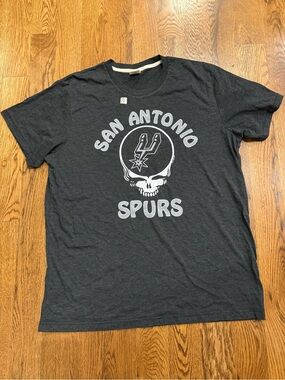 HOMAGE San Antonio Spurs Graphic Tee - Dark Gray